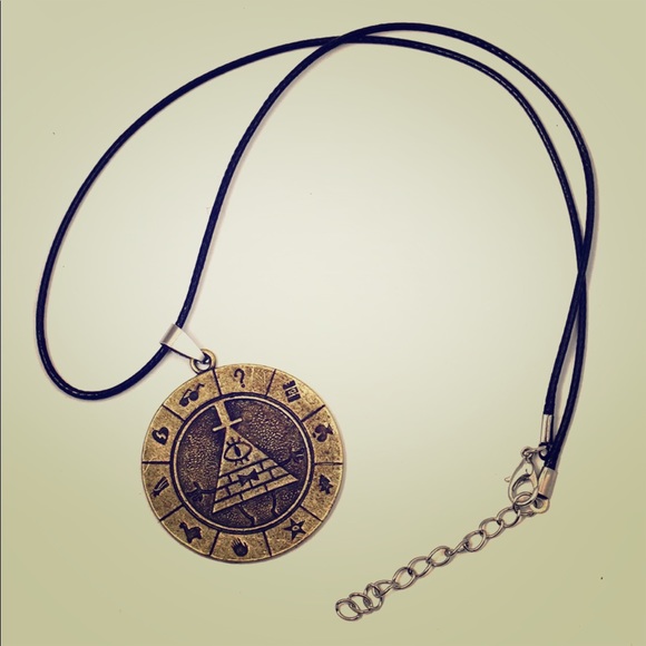 Accessories | Gravity Falls Mysteries Bill Wheel Cypher Necklace | Poshmark